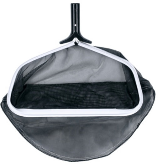 Heavy Duty Swimming Pool Skimmer Leaf Rake w/HD Mesh Net & 18" Aluminum Frame|152232689241