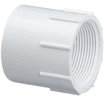 Lasco 2"S x FPT Schedule 40 PVC Female Adapter, 435-020 by LASCO