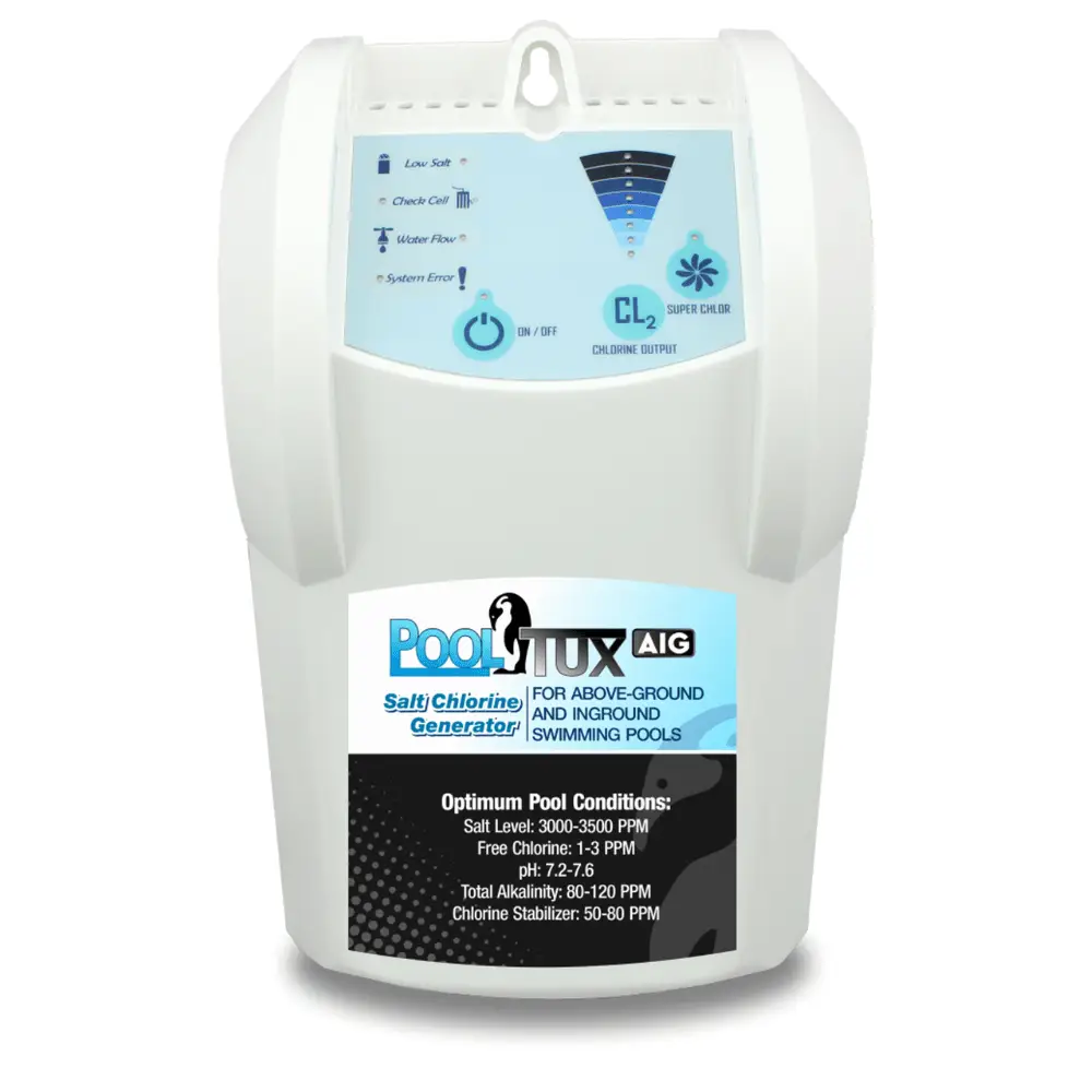 Solaxx PoolTux 28K Gallon Salt Chlorine Generator (CLG928A) PureChlor by Solaxx