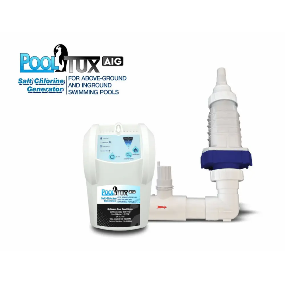 Solaxx PoolTux 28K Gallon Salt Chlorine Generator (CLG928A) PureChlor by Solaxx