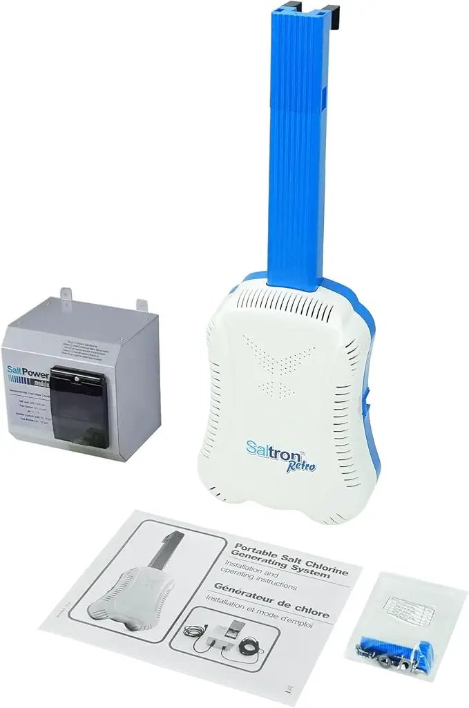 Solaxx Saltron Retro Salt Chlorine Generator, CLG10A – 20,000 Gallons by Solaxx