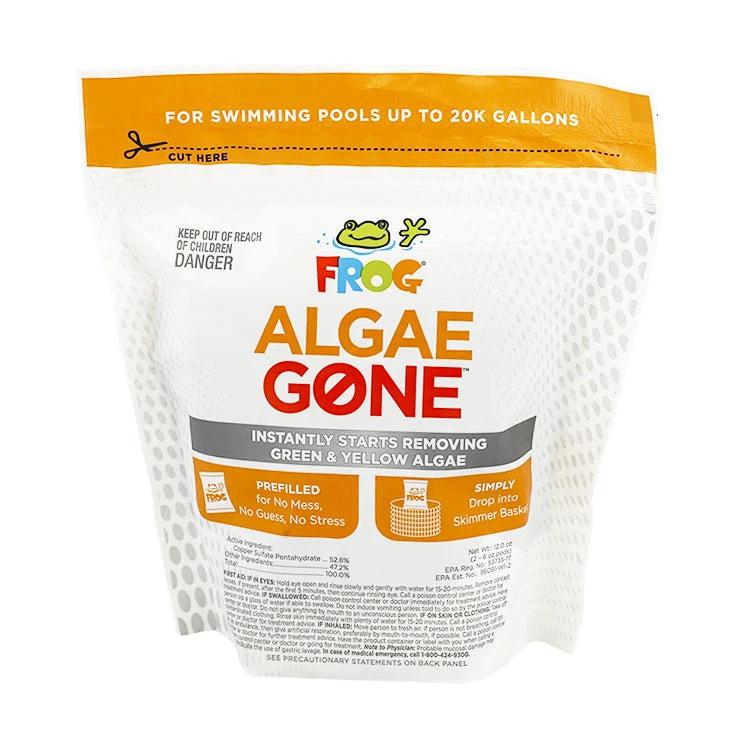 Frog Algae Gone Pool Algaecide Instantly Removes Green Yellow Black Algae by Frog