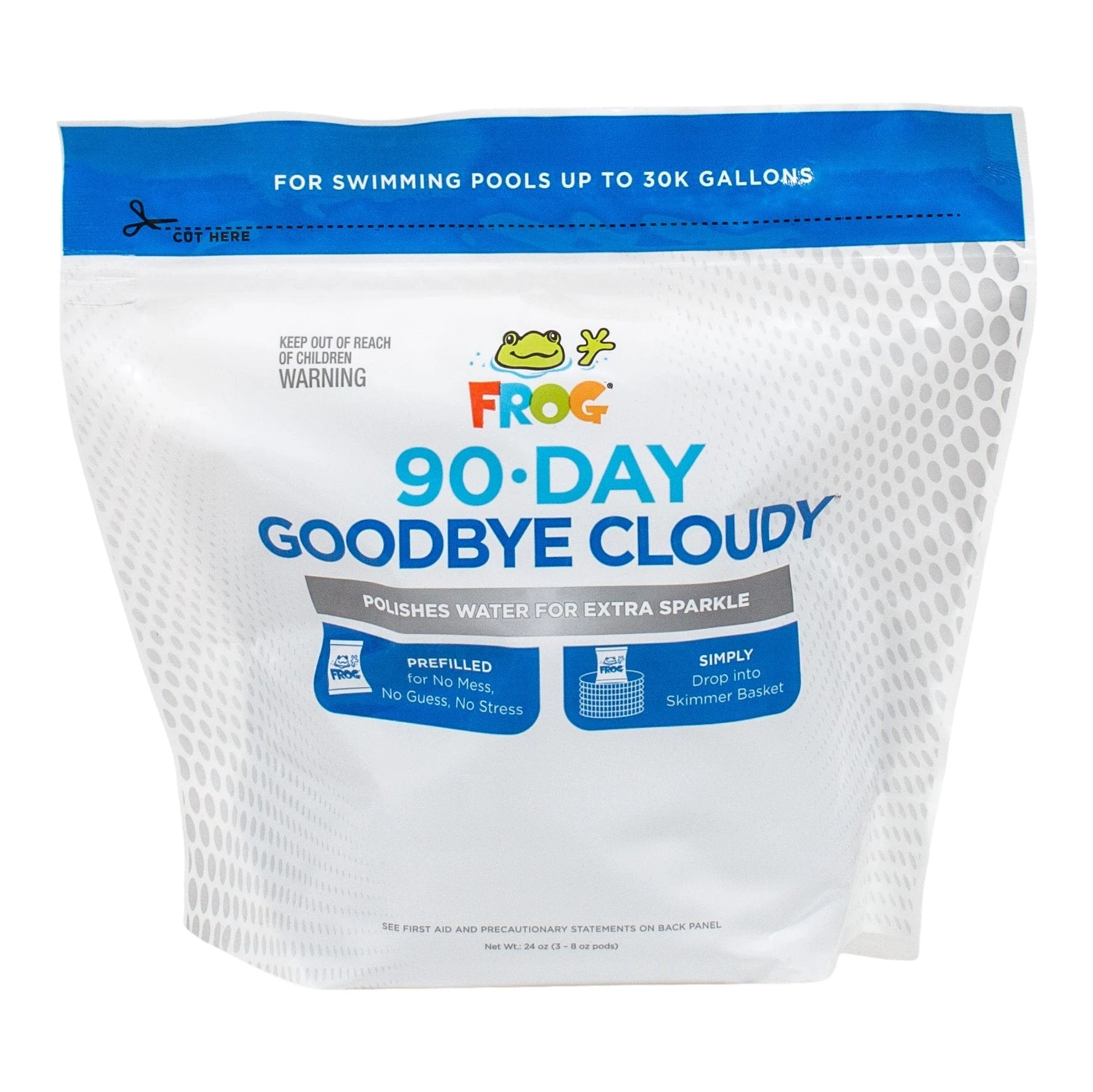 Frog 90 Day Goodbye Cloudy Water Pool Clarifier Pods by Frog