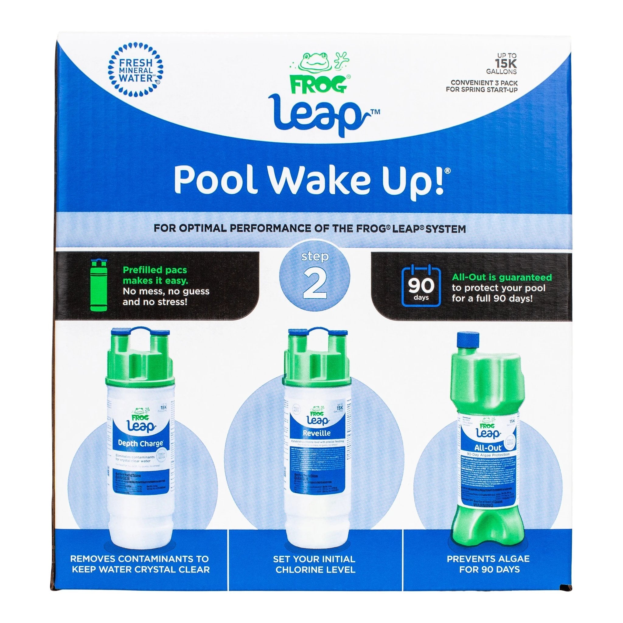 Frog Leap Pool Wake Up and Hibernation Kit for Seasonal Start Up by Frog