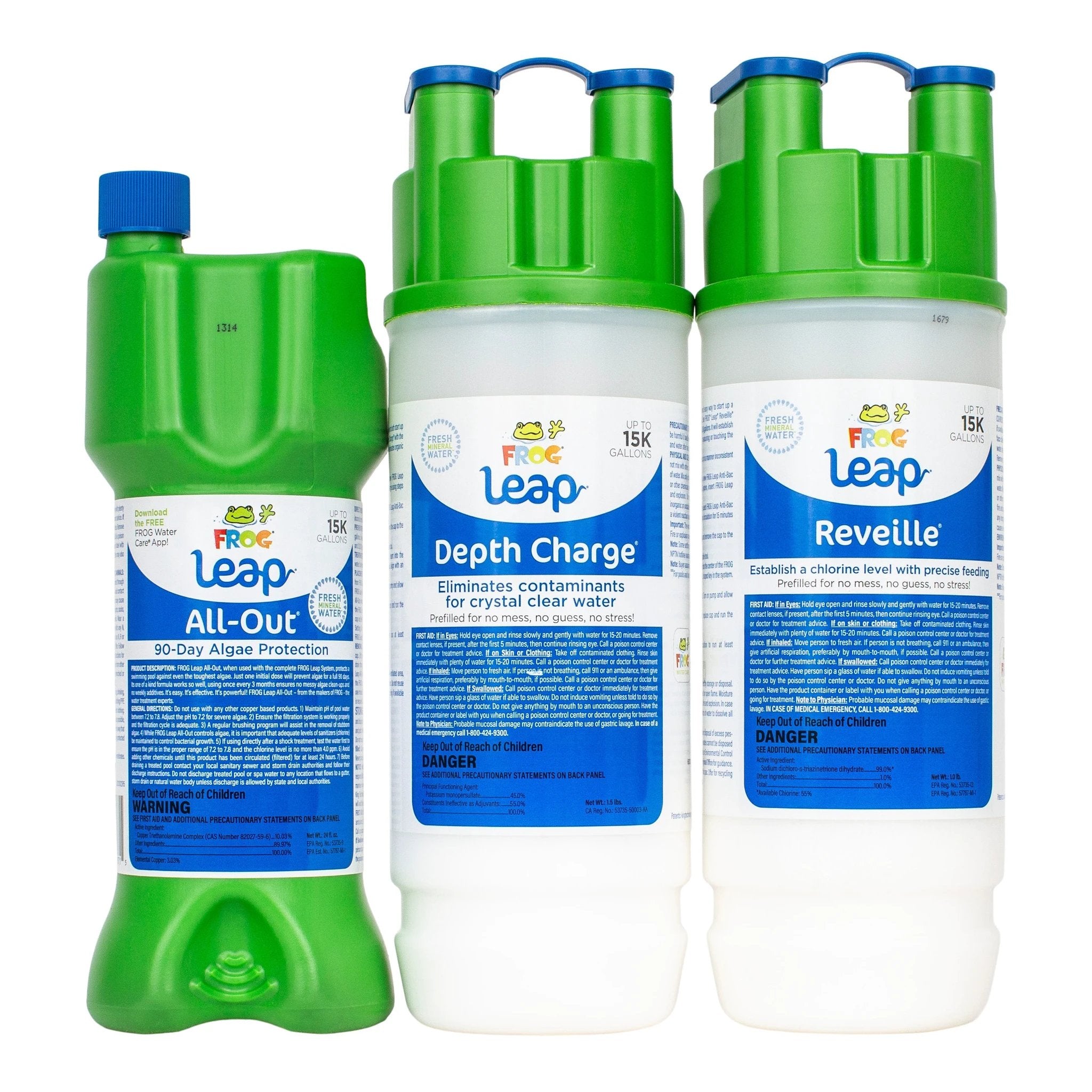 Frog Leap Pool Wake Up and Hibernation Kit for Seasonal Start Up by Frog