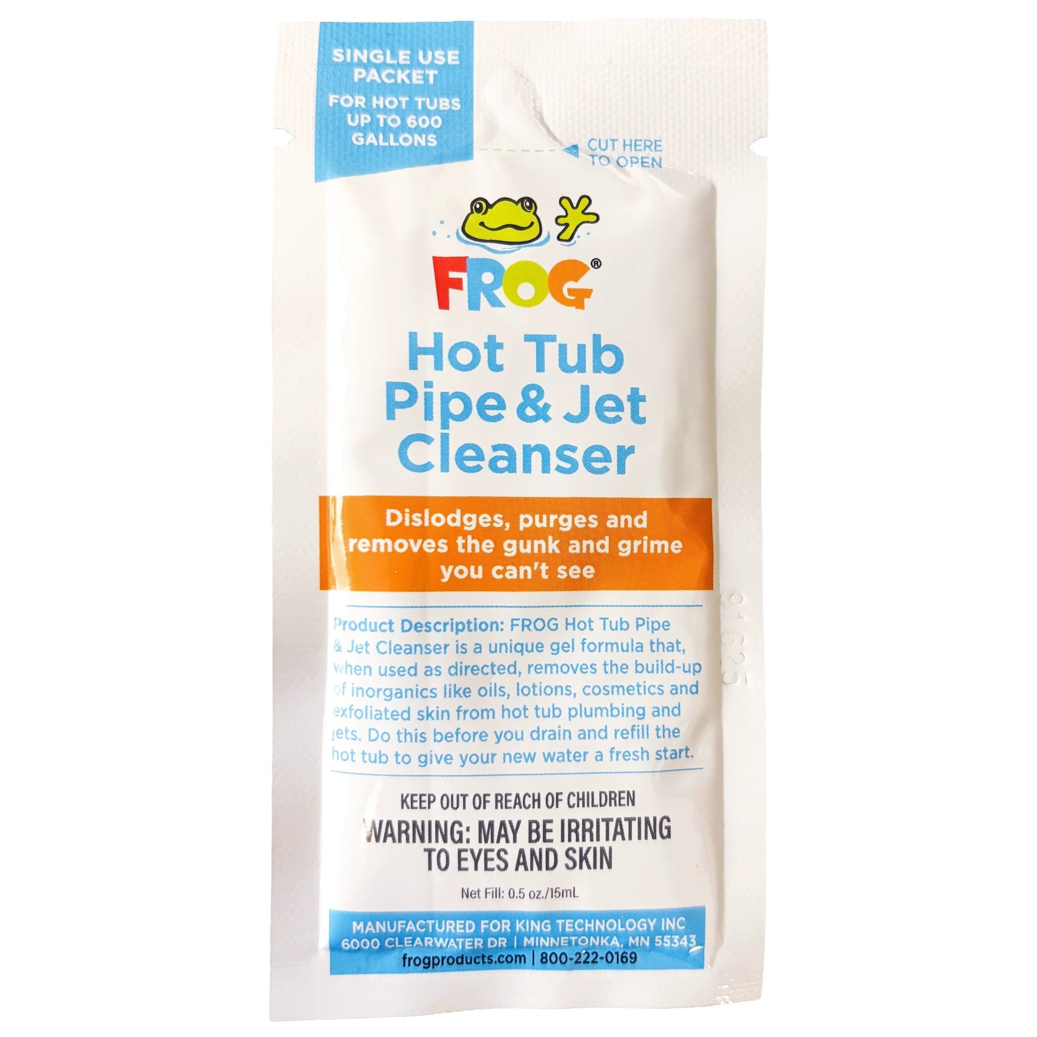 Frog Hot Tub Pipe and Jet Cleaner for Spa Plumbing Deep Clean by Frog