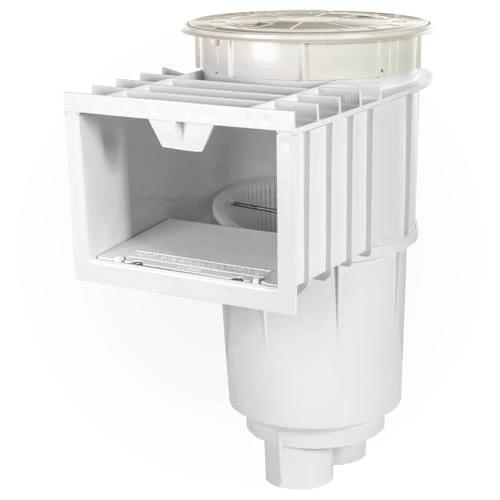 Sta-Rite U-3 Skimmer with Float Valve 08650-1403 - Concrete Pools - White by Pentair