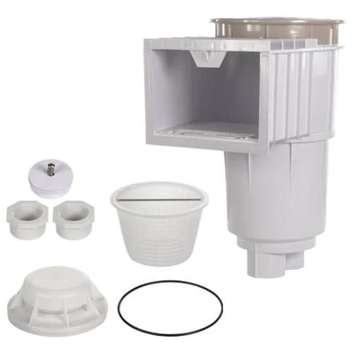 Sta-Rite U-3 Skimmer with Float Valve 08650-2403 - Concrete Pools - Tan by Pentair