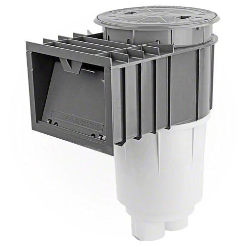 Sta-Rite U-3 Skimmer with Float Valve 08650-3403 - Concrete Pools - Gray by Pentair