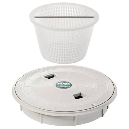Sta-Rite U-3 Skimmer 09655-1404 - Vinyl Pools - White by Pentair