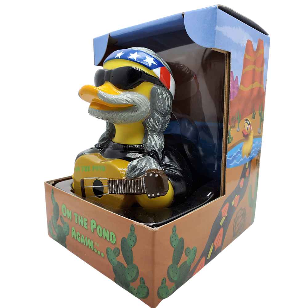 On The Pond Again Eco Friendly Rubber Duck Bath Toy By CelebriDucks