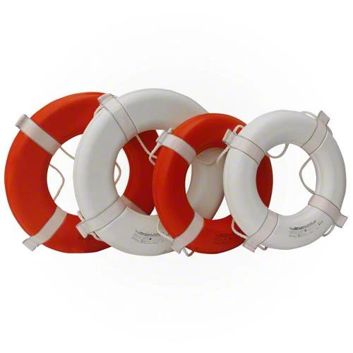 Kemp USA 20" Coast Guard Approved Ring Buoy 10-206 - Orange by Duckies Pool Supply