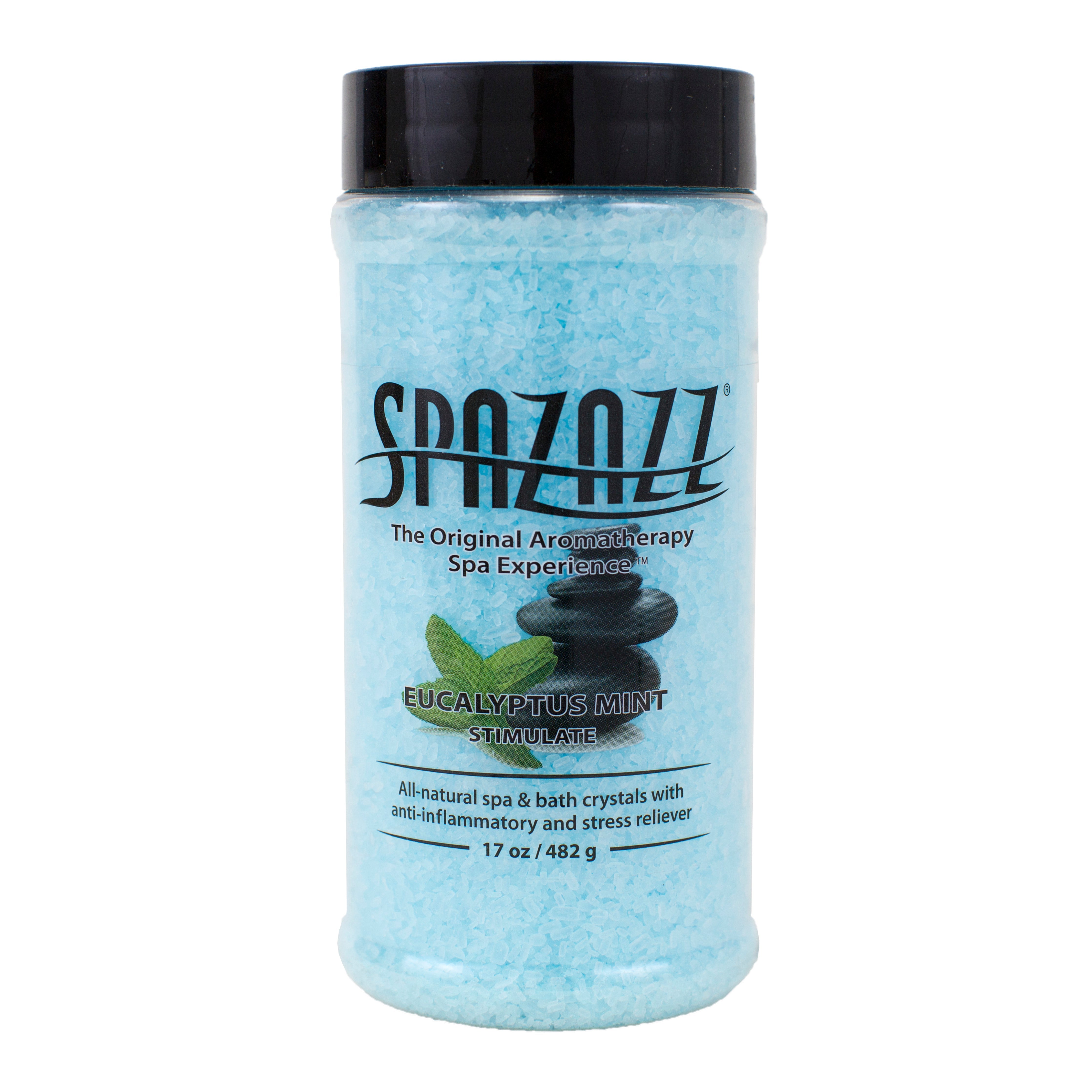 Spazazz Eucalyptus Mint Crystals for Relaxation and Invigoration in Spa or Bath