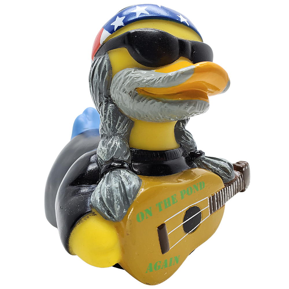 On The Pond Again Eco Friendly Rubber Duck Bath Toy By CelebriDucks