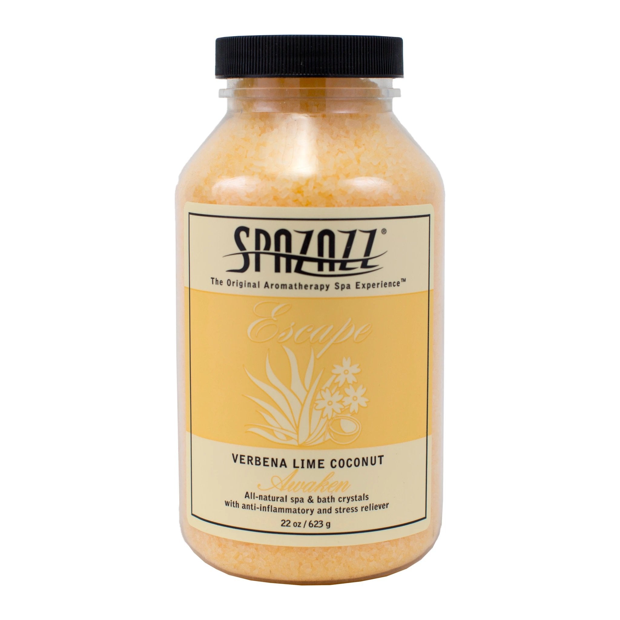 Spazazz Verbena Lime Coconut Crystals by Spazazz