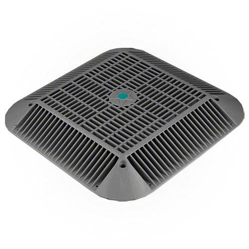AquaStar 12" Retrofit Suction Outlet Cover - Dark Gray by AquaStar