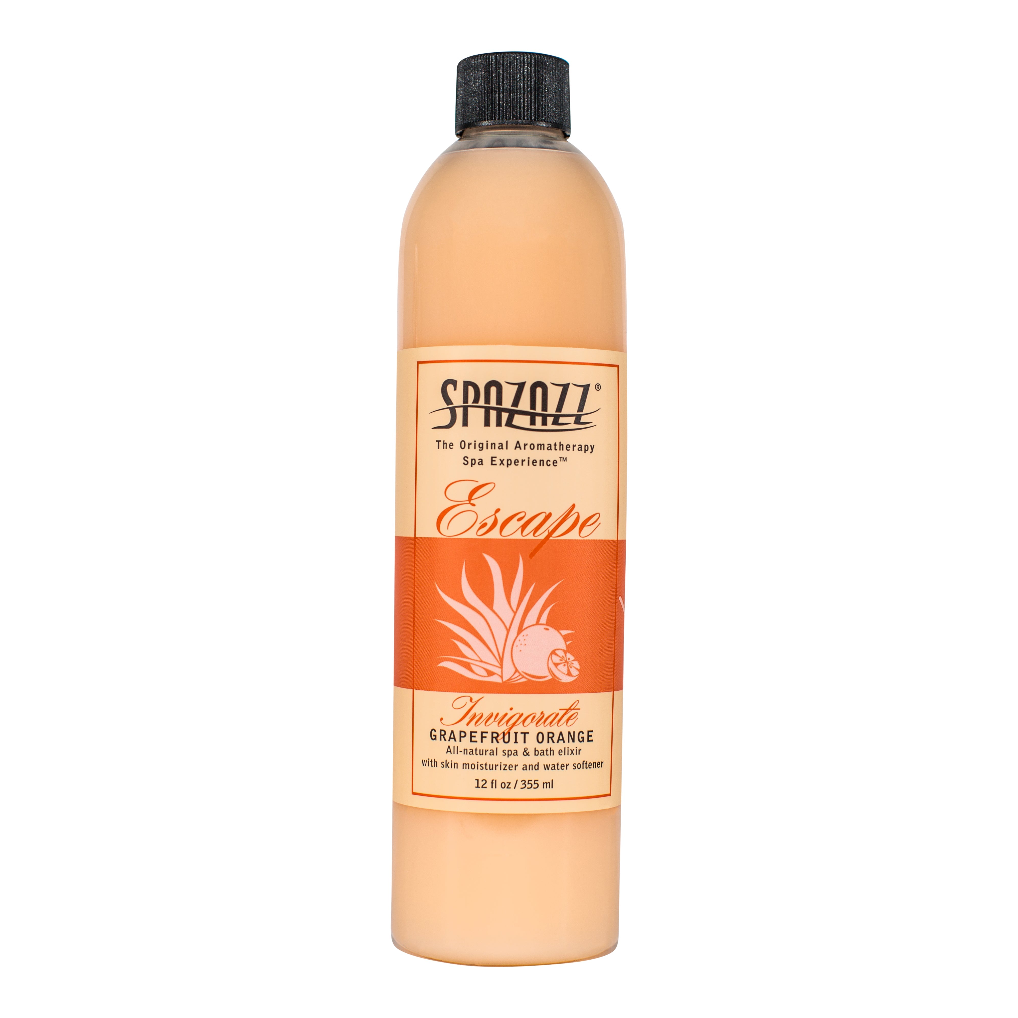Spazazz Grapefruit Orange Elixir for Spa Relaxation and Aromatherapy Bliss