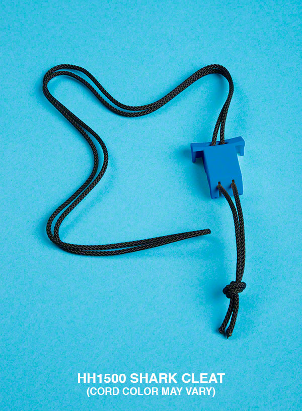 HammerHead Shark Cleat With String No Slip Bag Lock