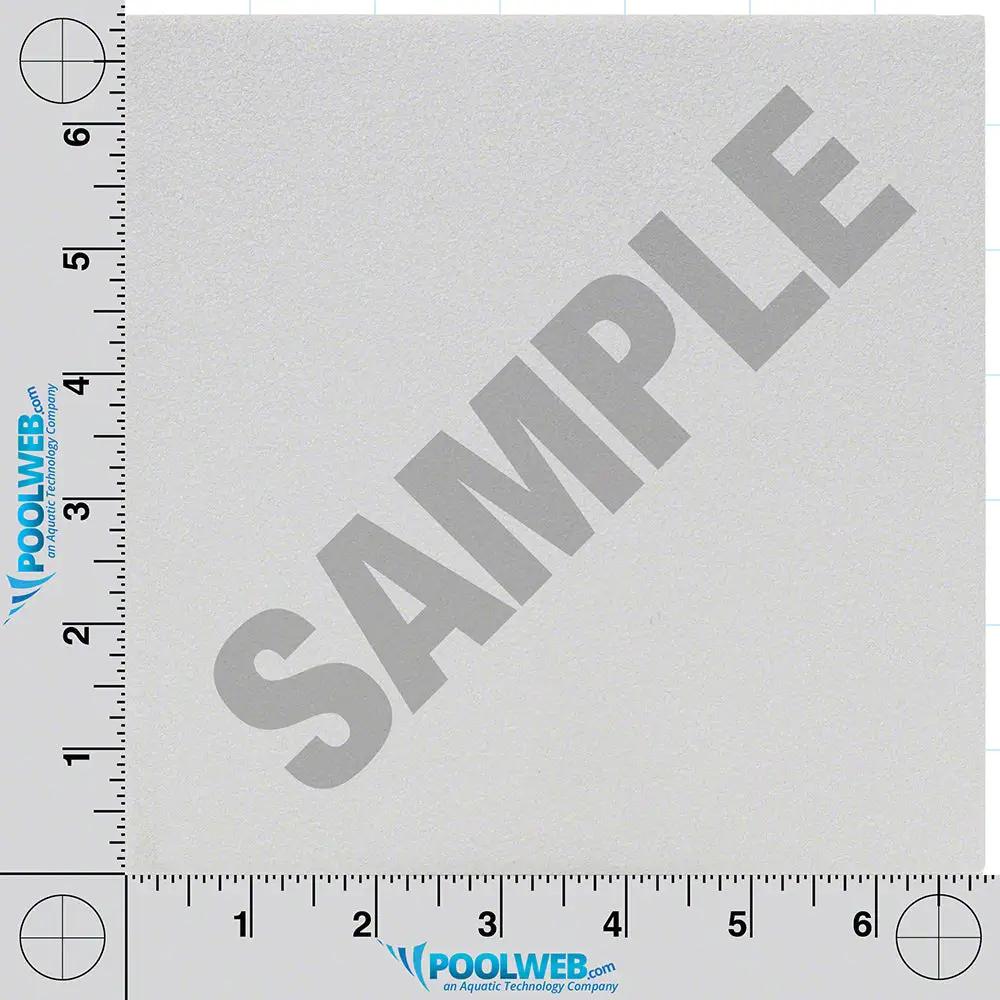 4 FT Ceramic Skid Resistant Tile Depth Marker 6 Inch x 6 Inch with 4 Inch Lettering by Inlays