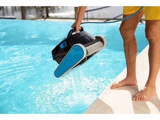 Maytronics Dolphin Nautilus CC Inground Robotic Pool Cleaner with Caddy | 99996113-CADDY by Maytronics