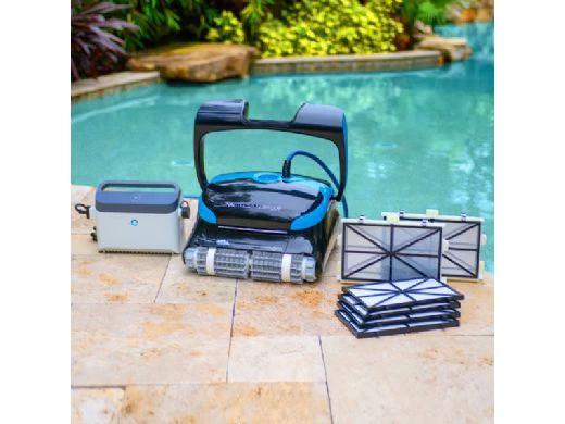 Maytronics Dolphin Nautilus CC Supreme WiFi Connected Robotic Pool Cleaner with Caddy | 99991083-CADDY by Maytronics