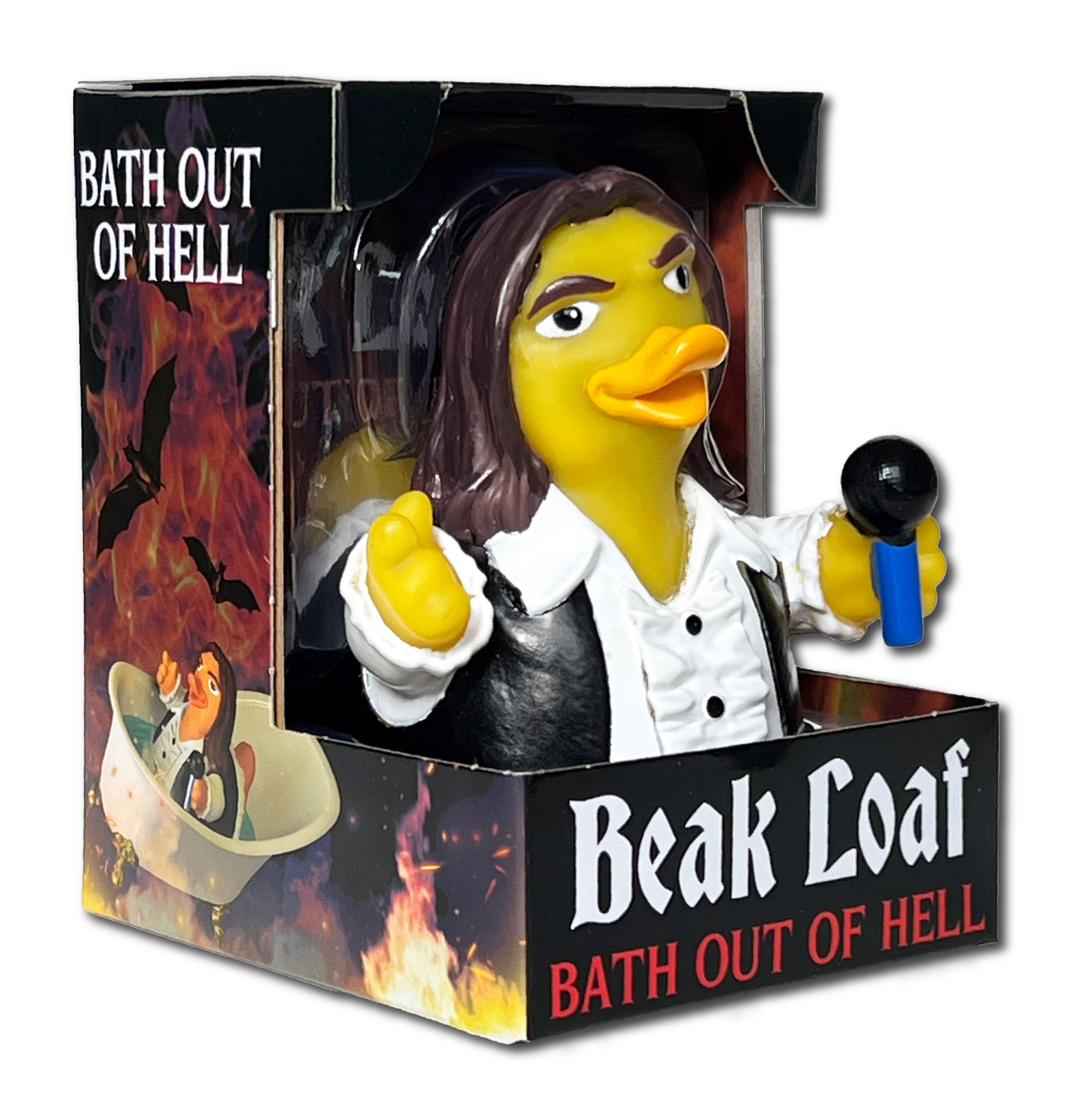 CelebriDucks Beak Loaf Bath Out Of Hell Rubber Duck Gift
