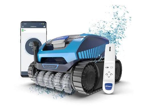 Polaris FREEDOM+ Cordless Robotic Cleaner with LiFi Remote and Charging Caddy | FFREEDOMP by Zodiac Pool Systems