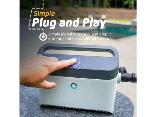 Maytronics Dolphin Explorer E25 Inground Robotic Pool Cleaner with Caddy | 99996406-XPI-KIT by Maytronics
