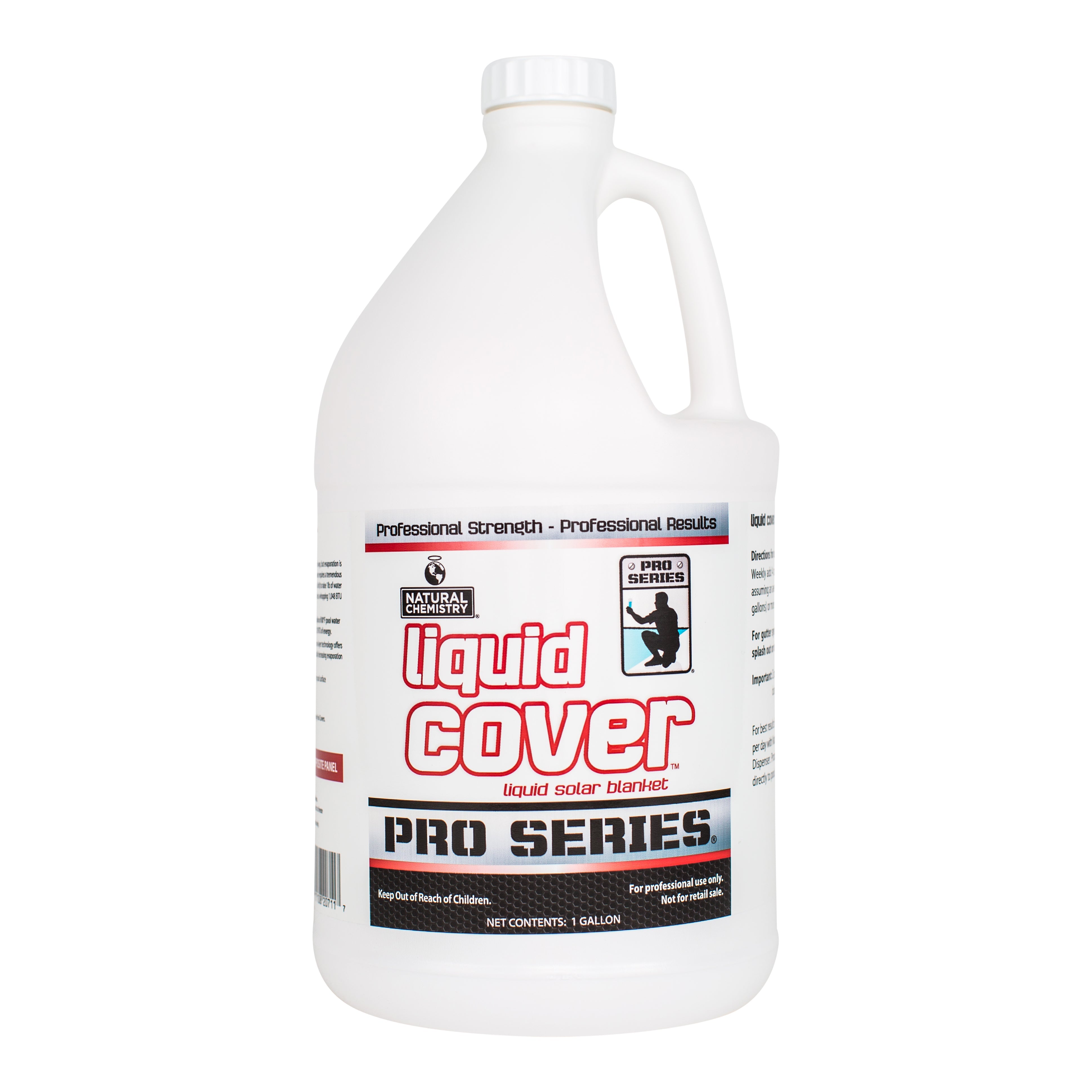 Natural Chemistry Pro Series Liquid Cover for Pool Temperature Preservation