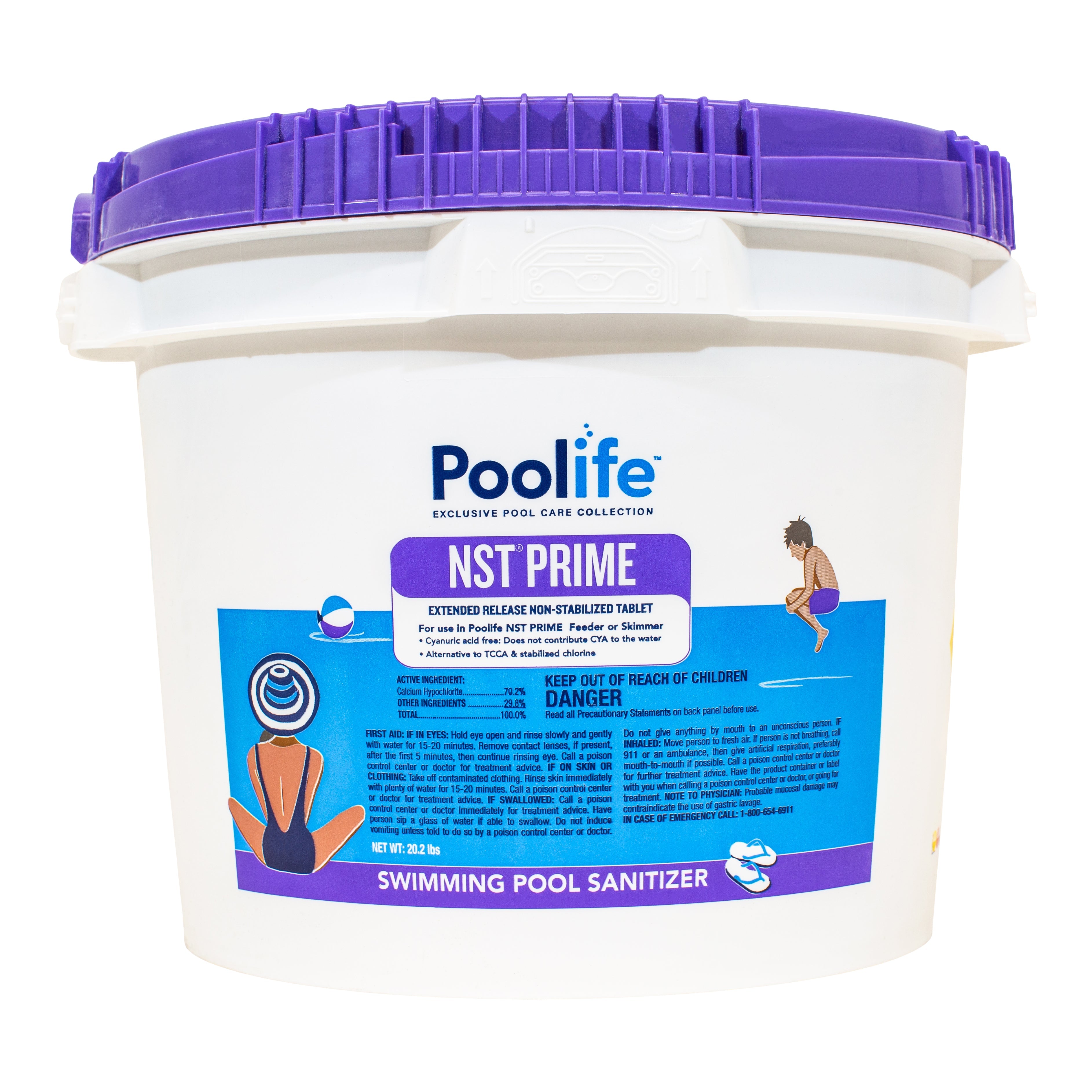 Poolife NST Prime Chlorine Tablets For Balanced Pool Water