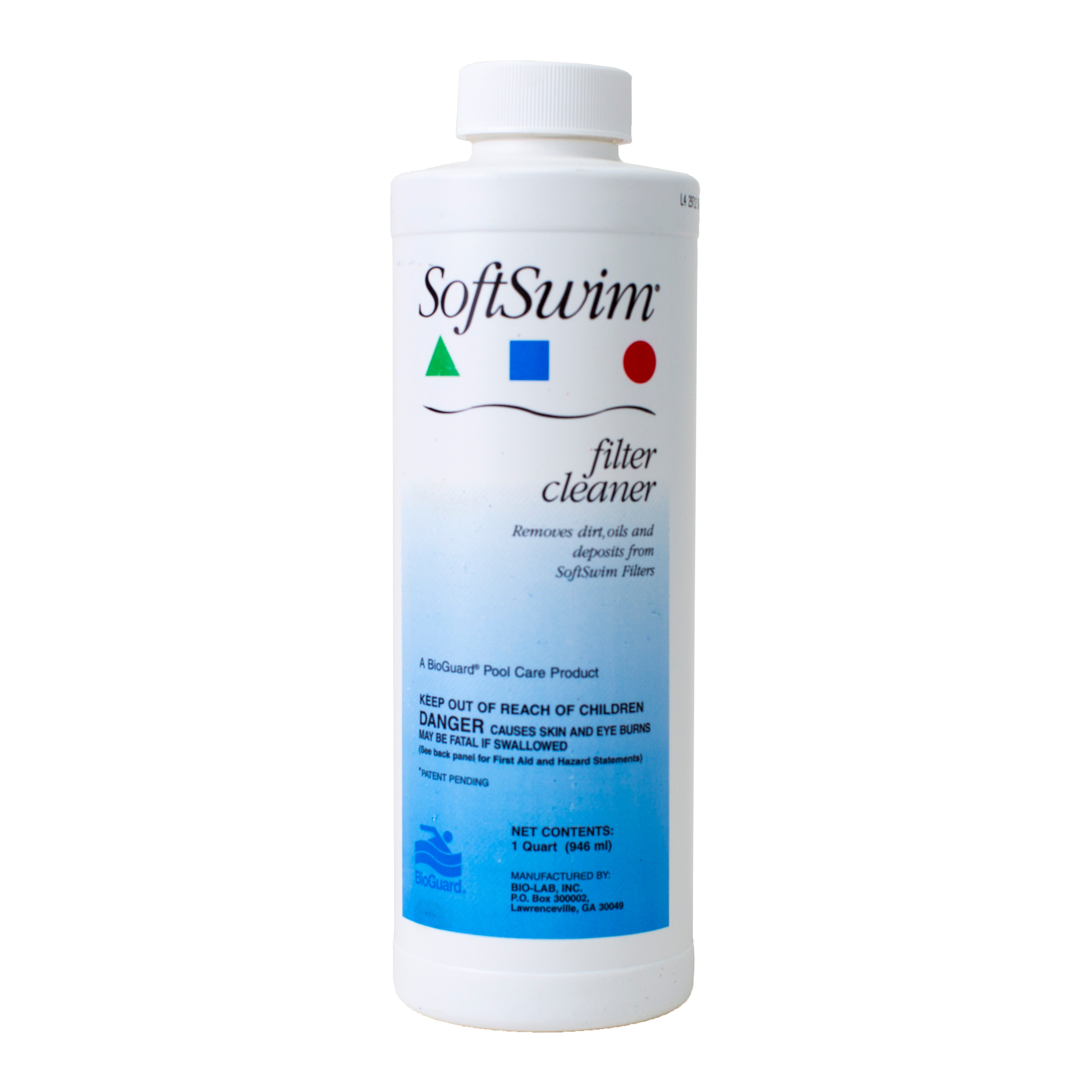 BioGuard SoftSwim Filter Cleaner for Crystal Clear Pool Water and Peak Filter Performance