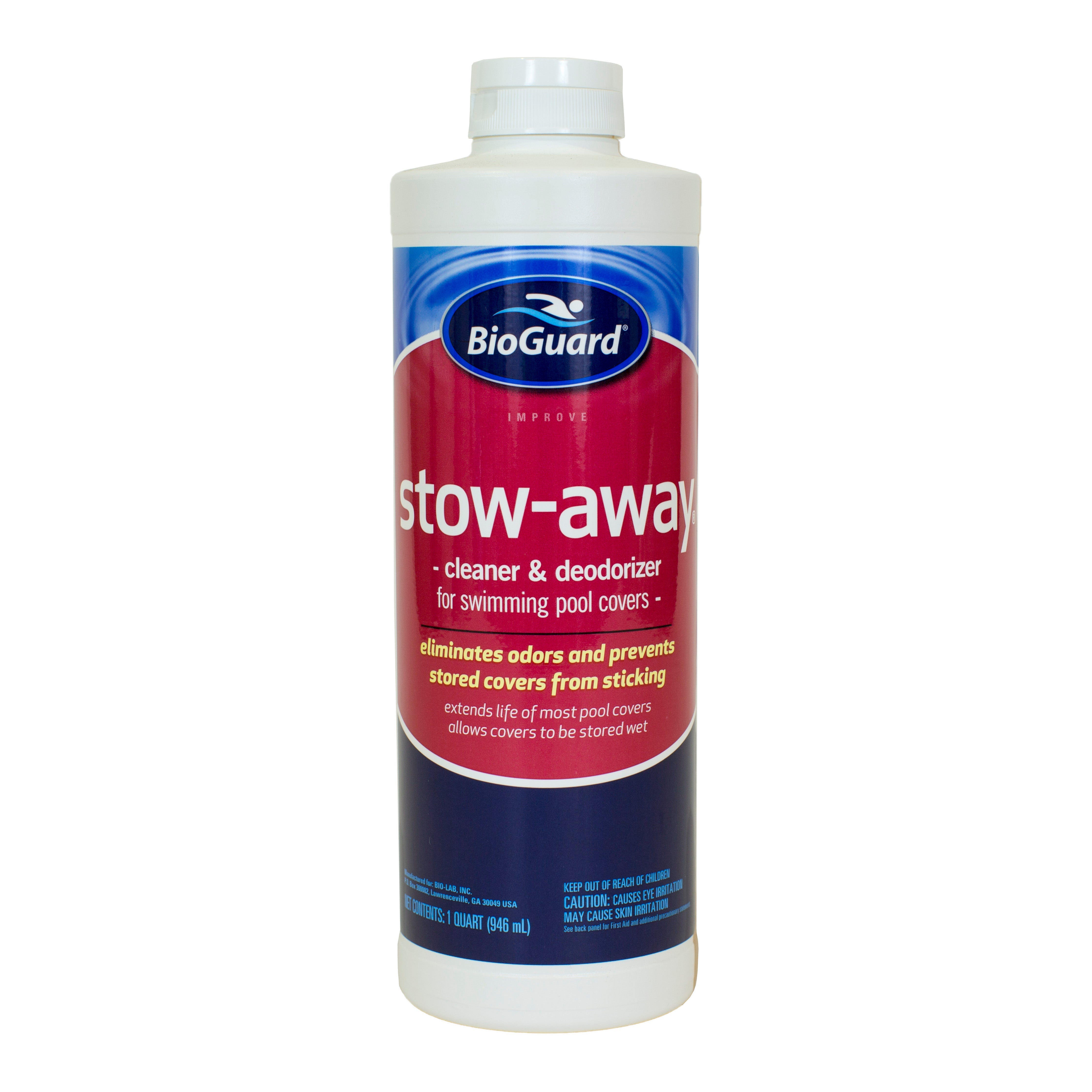 BioGuard Stow Away Pool Cover Cleaner and Deodorizer for Easy Storage