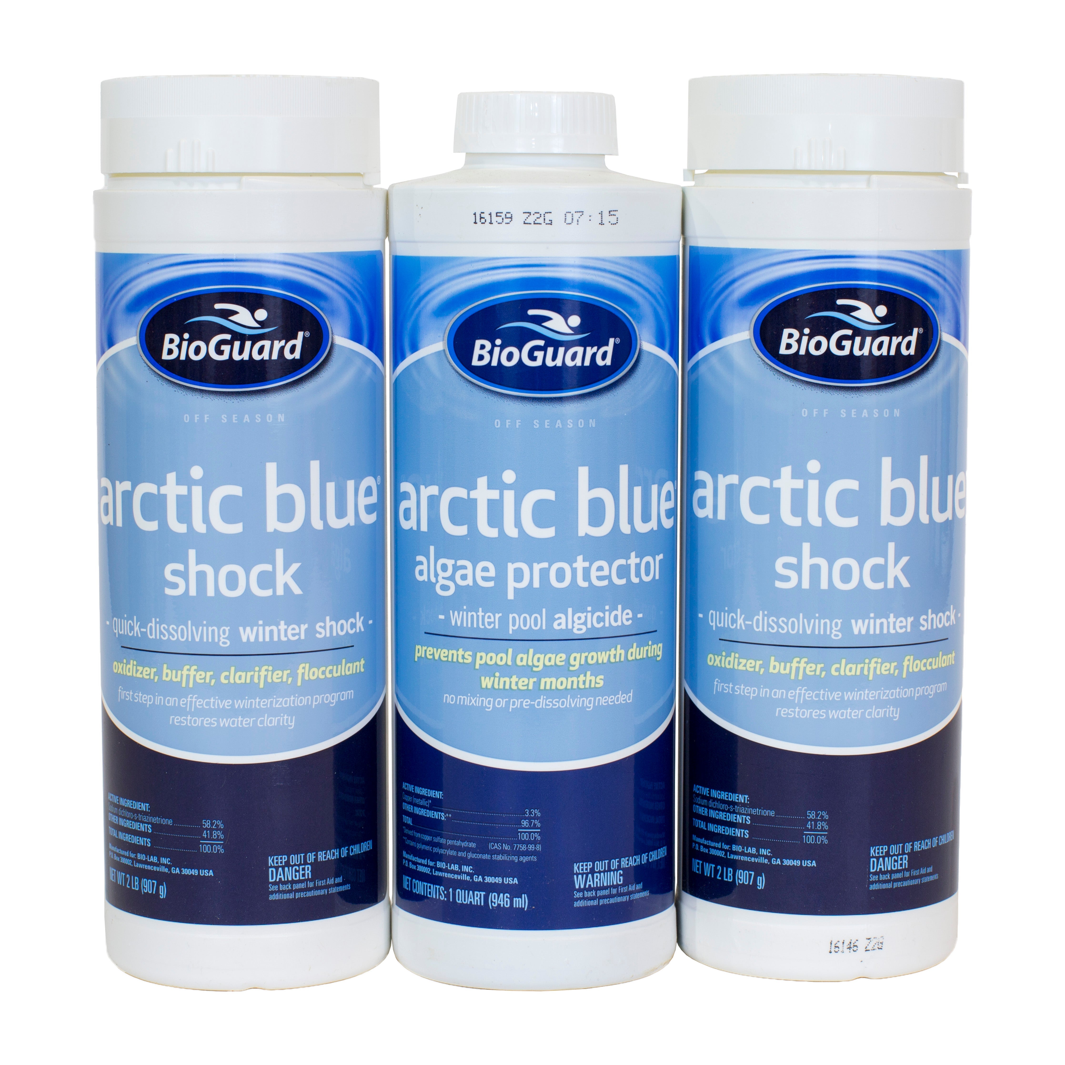 BioGuard Arctic Blue Winter Pool Protection Kit