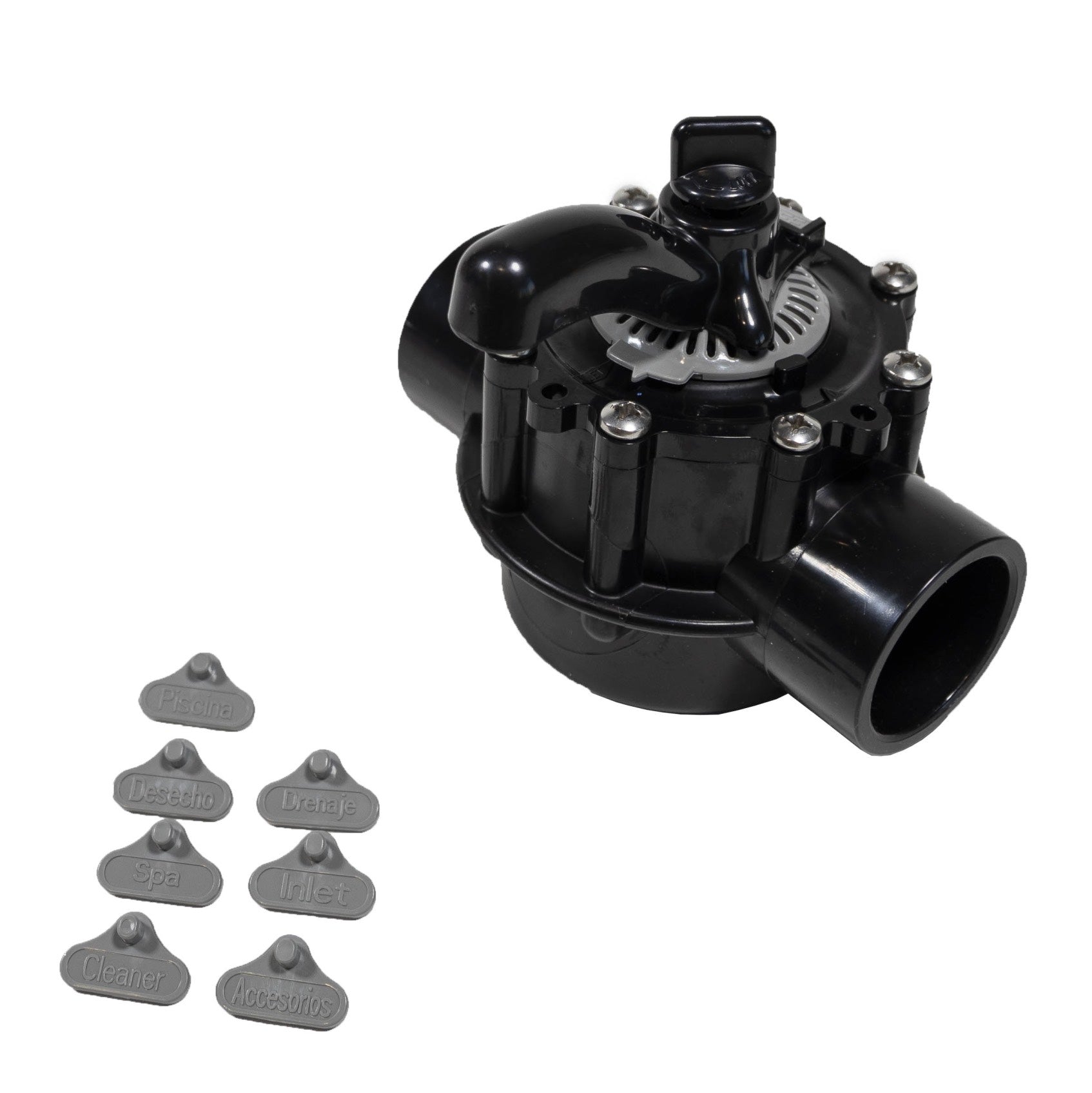 CMP HydroSeal 2-Way Diverter Valve 1.5" X 2" - 25912-154-000 by Custom Molded Products