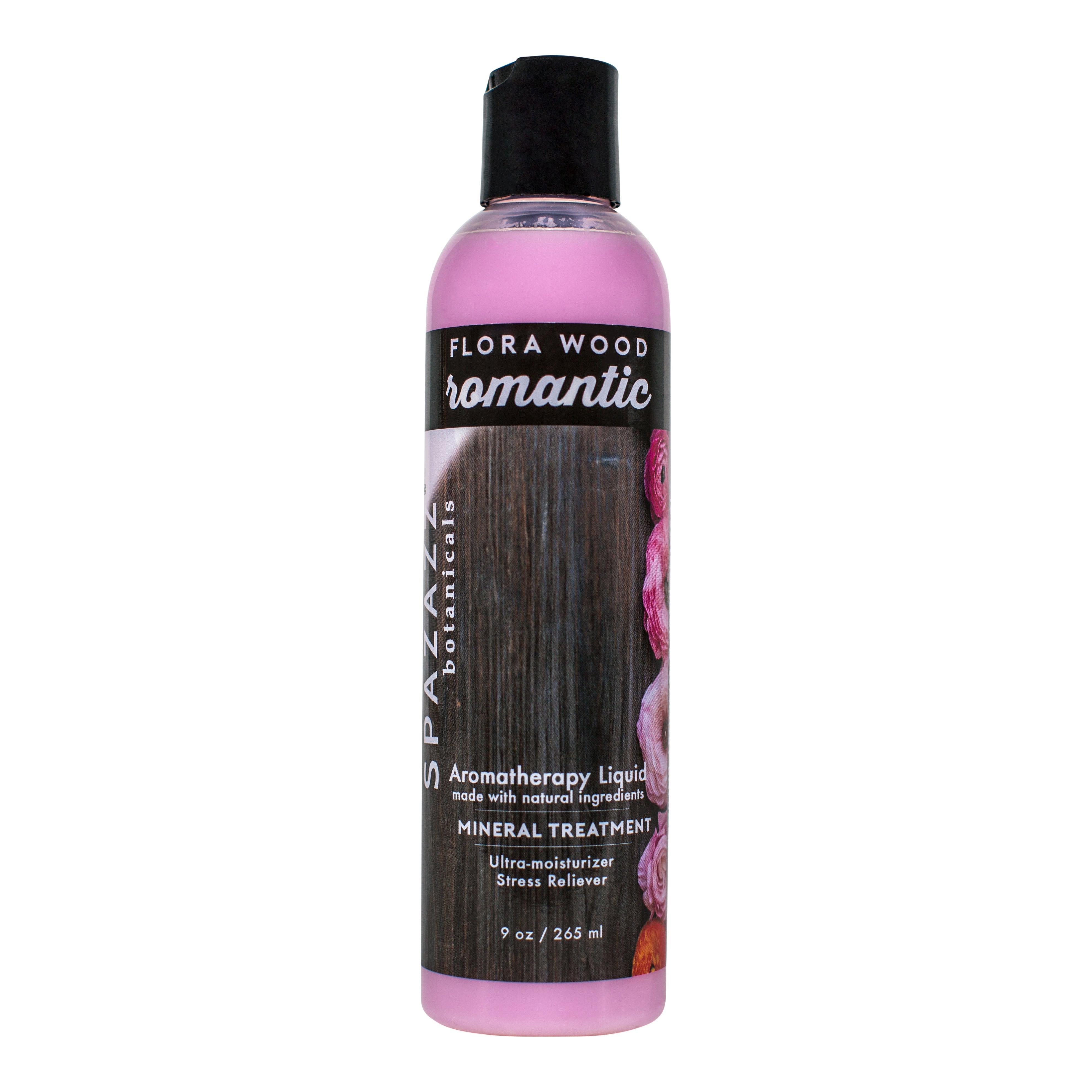 Spazazz Flora Wood Romantic Elixir Sandalwood Jasmine Rose Scented Moisturizer