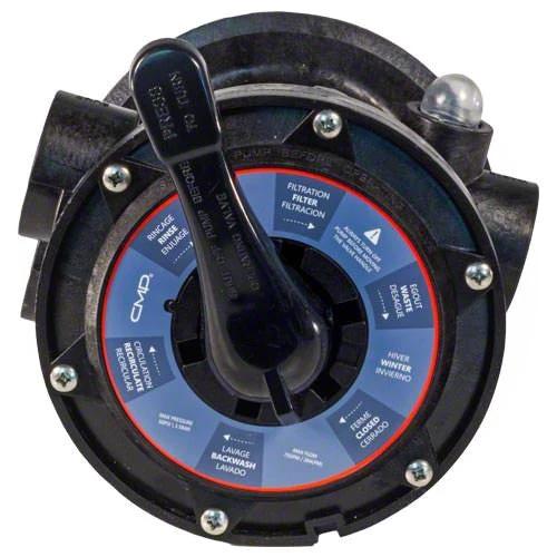 CMP 1.5" Top Mount Multi-Port Valve, 27515-154-000 by Duckies Pool Supply