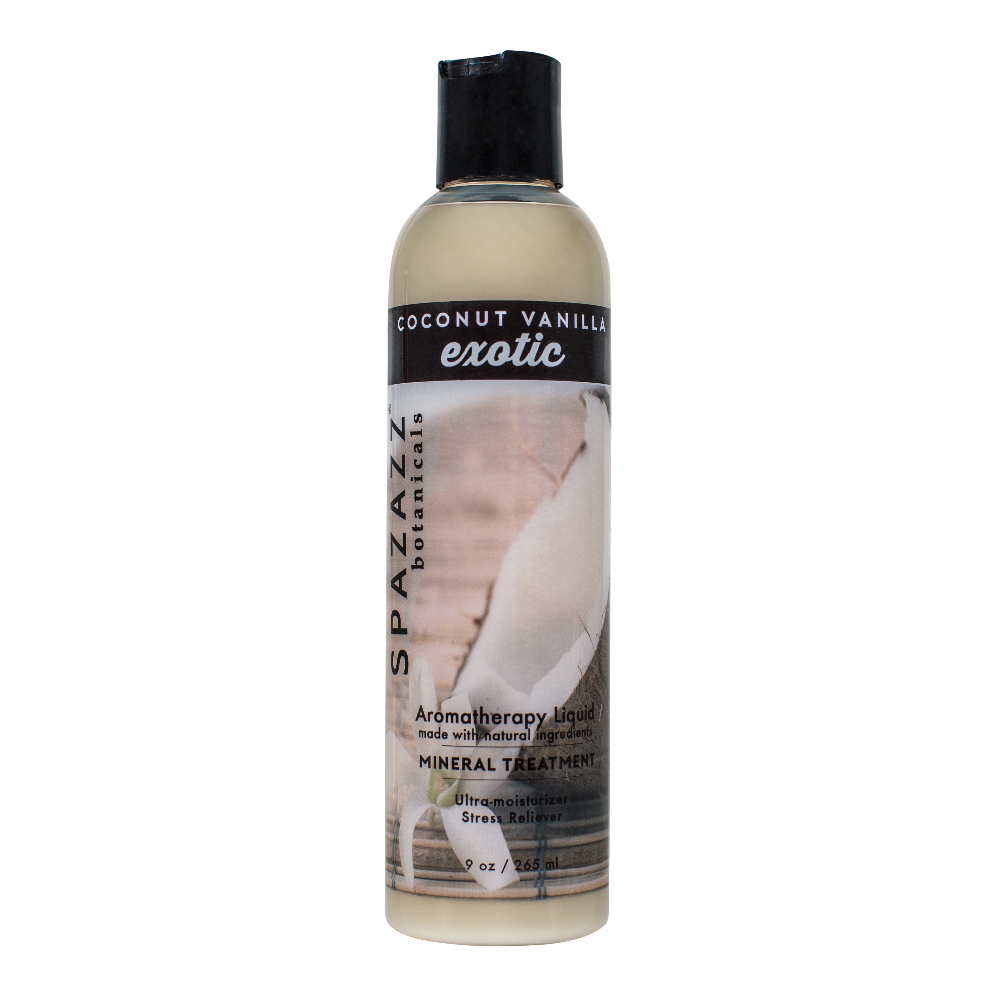 Spazazz Coconut Vanilla Exotic Elixir Tropical Luxury Aromatherapy