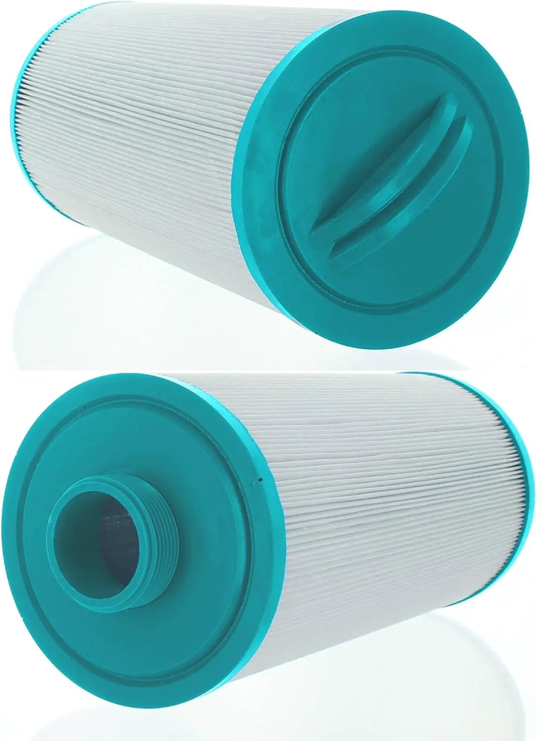 HF4H24-01 Advanced Spa Filter Cartridge - Replacement for Pleatco PGS25P4, Unicel 4CH-24, Filbur FC-0131 After Hours Spas, Meco Spas, Threaded 25, Top Load by Hurricane Pool Filters
