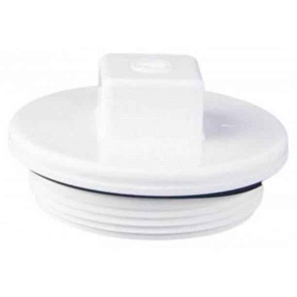CMP 2" White Plug With O-Ring, 25525-000-000 by Custom Molded Products (CMP)