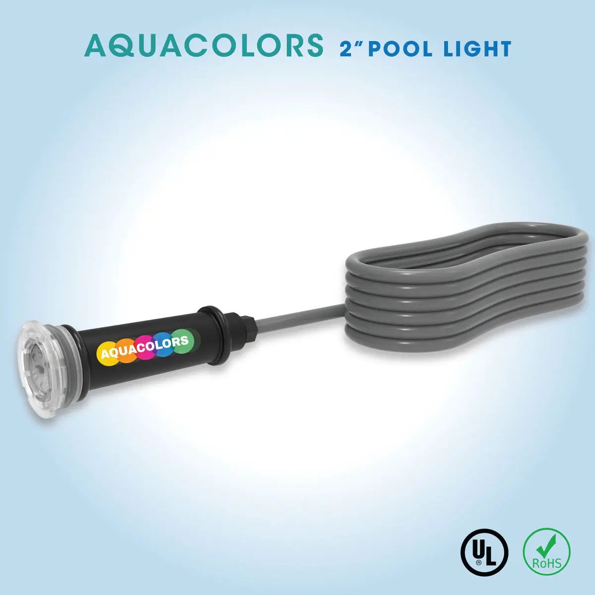 SwimSense AquaColors 2" LED Pool Light | Pentair, Jandy & Hayward Compatible by SwimSense
