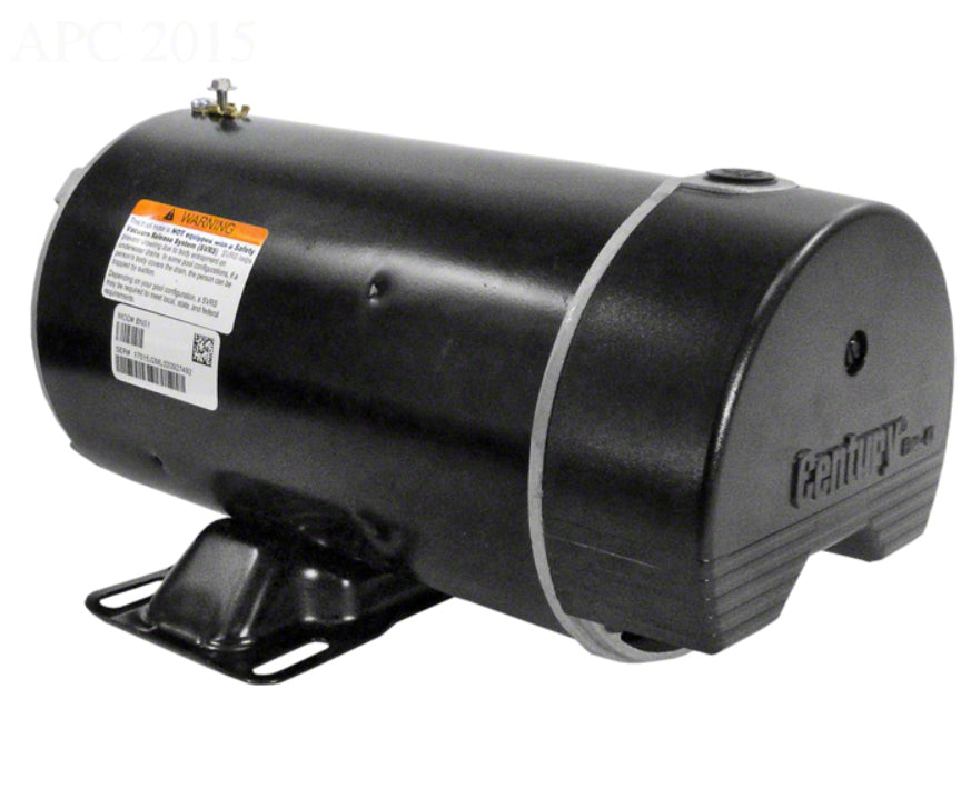 Regal Century 2HP Aboveground Pump Motor 48Y Frame TwoSpeed