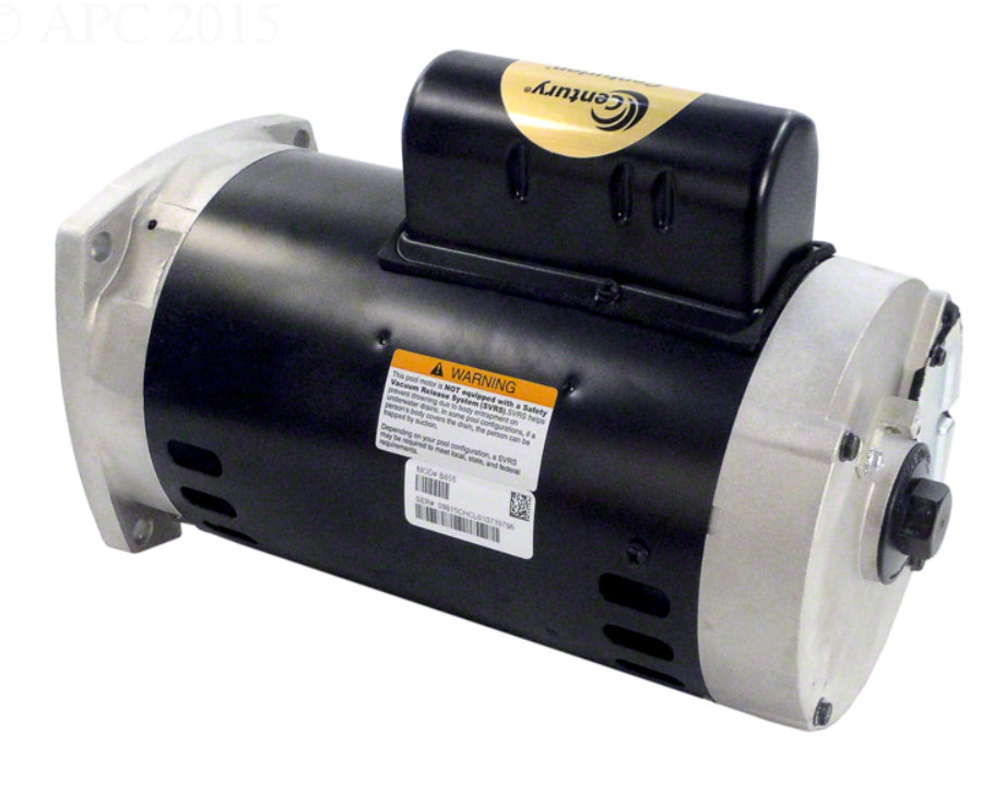 Regal Century 2 HP Two Speed 230 Volt Pump Motor 48Y Frame