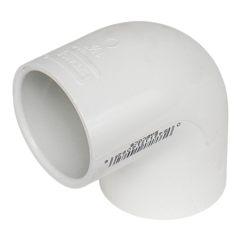 WestLake Pipe & Fittings 406015 1-1/2 Inch PVC 90 Degree Elbow Socket Schedule 40 Pool Plumbing Replacement Part