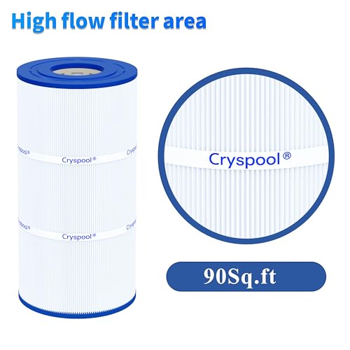 Cryspool® 08046 Filter Compatible with Hayward C900, CX900RE, C-900, PA90, Posi-Clear PXC-95, C-8409, Ultral-B6, PP-B6, FC-1292, 90 Sq. Ft Pool Filter Cartridge, 1 Pack|B09X5SZ5WG