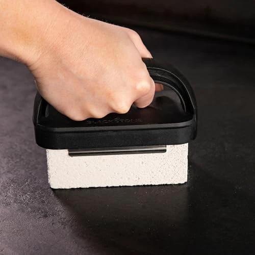 BLACKSTONE 5060 Professional 8-Piece Griddle Cleaning Kit, Stainless Steel, Black by BLACKSTONE