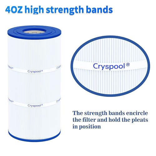 Cryspool® 08046 Filter Compatible with Hayward C900, CX900RE, C-900, PA90, Posi-Clear PXC-95, C-8409, Ultral-B6, PP-B6, FC-1292, 90 Sq. Ft Pool Filter Cartridge, 1 Pack|B09X5SZ5WG