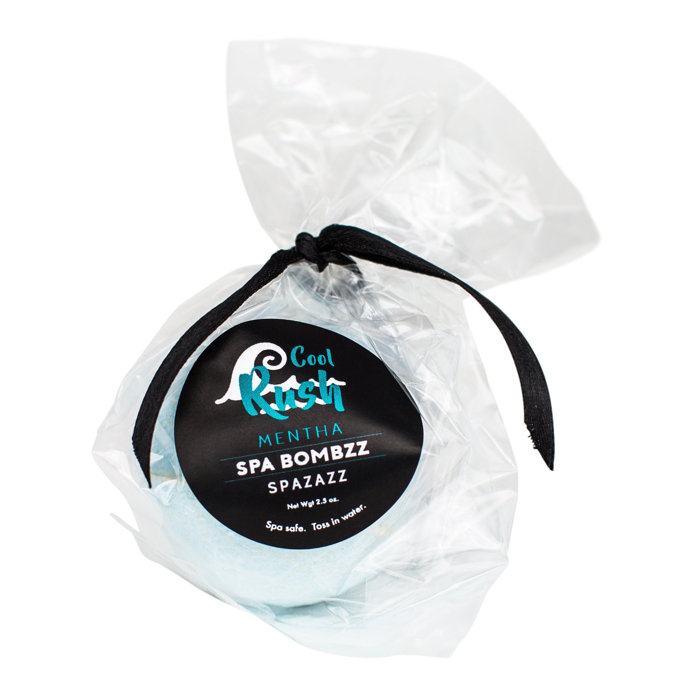 Spazazz Spa Bombzz Cool Rush Mentha Refreshing Aroma Bath Bombs