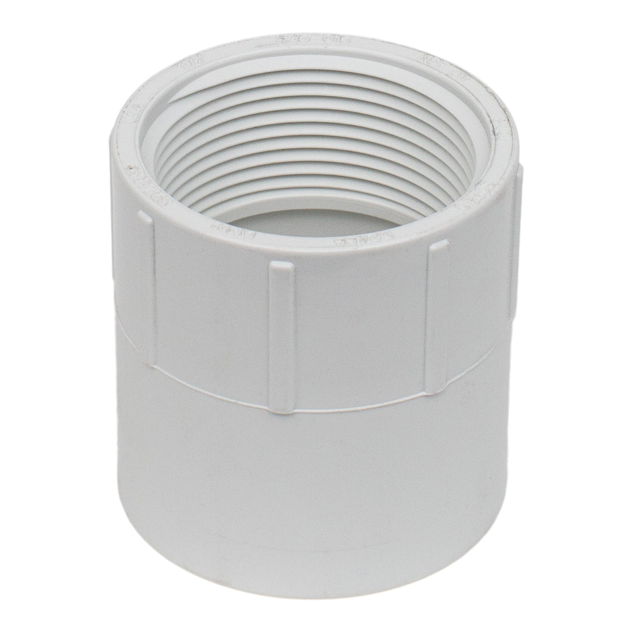 WestLake Pipe & Fittings 435-015 PVC Female Adapter 1-1/2 Inch Slip to Threaded SCH40 Pool Plumbing Part