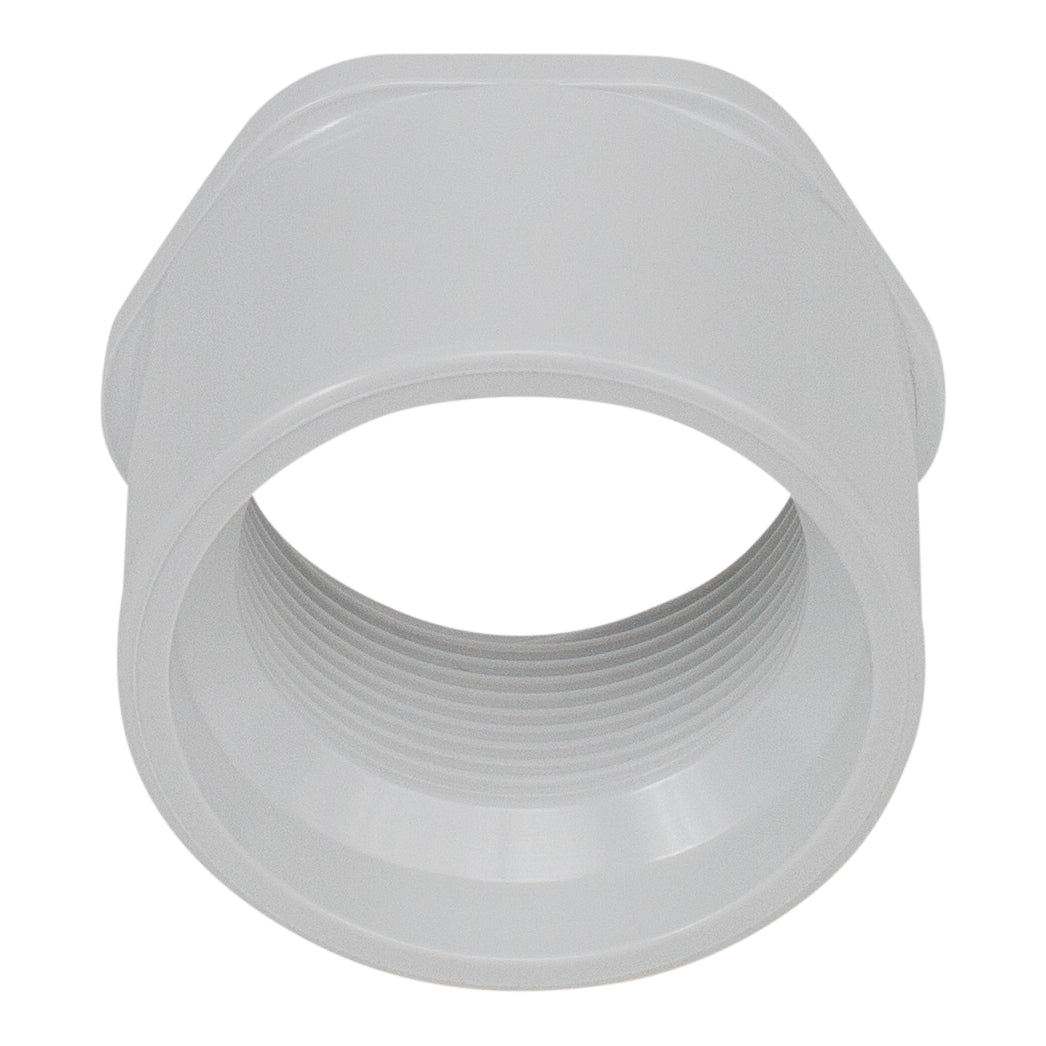 WestLake Pipe & Fittings 438-251 2X1-1/2 PVC Red Bush Spigot X FPT Schedule 40 Pool Plumbing Replacement Part