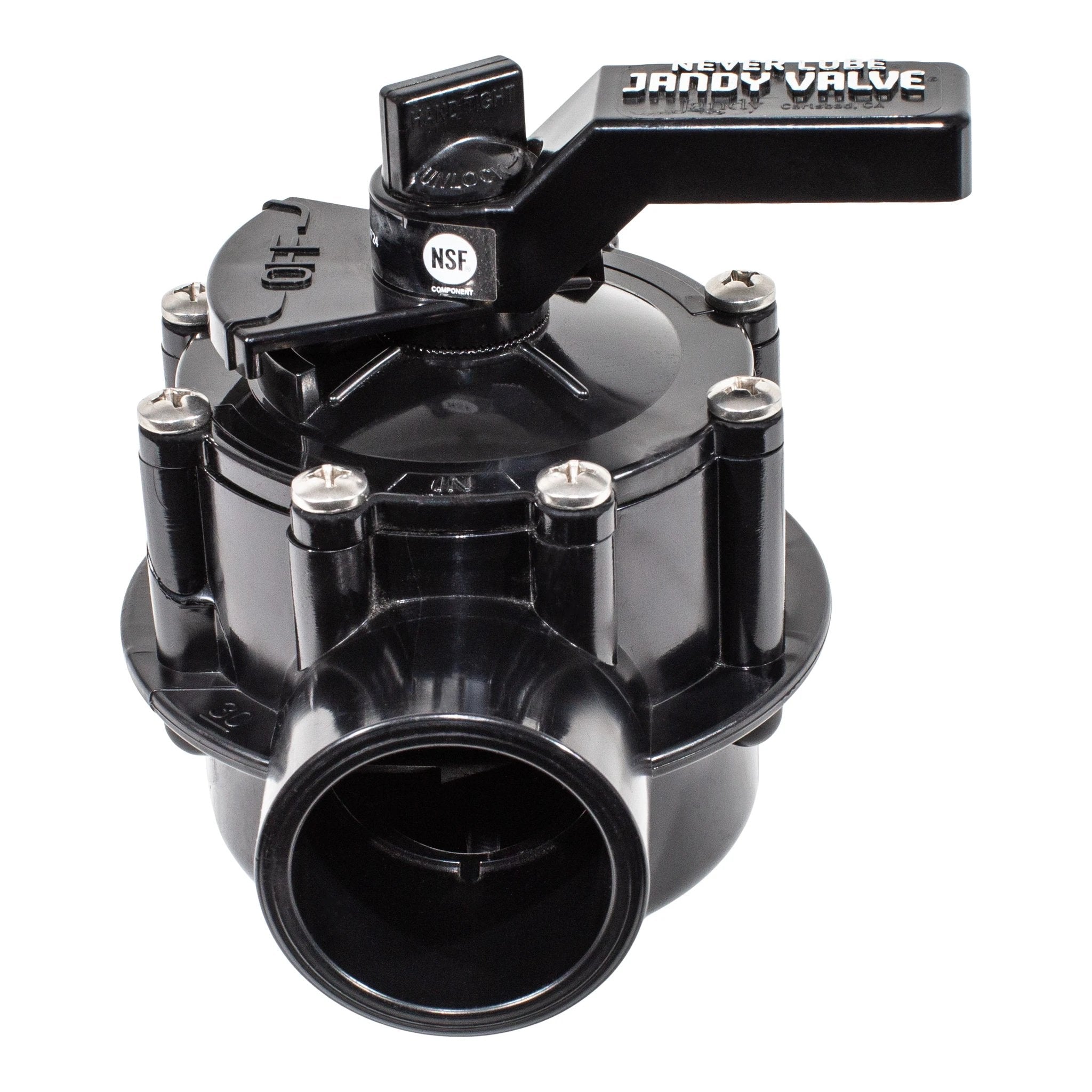 Jandy Never Lube Valve 2 Port 1.5 to 2 in CPVC 4724 by Jandy